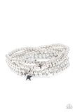 American All-Star - Silver star bracelets