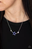 United We Sparkle - Blue star necklace