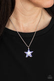 American Anthem - Blue star necklace