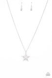 American Anthem - White star necklace