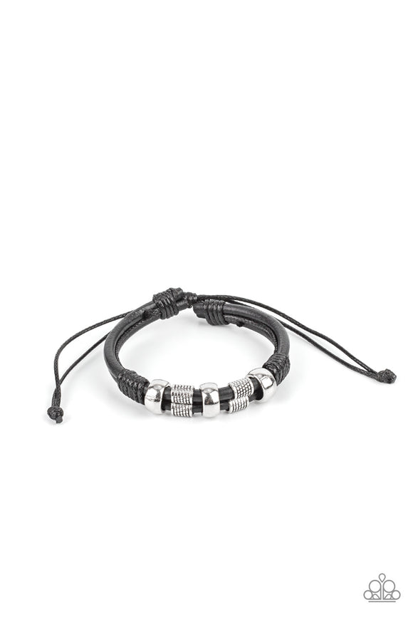 Urban Cattle Drive - Black unisex bracelet