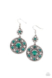 Party at My PALACE - Green earrings