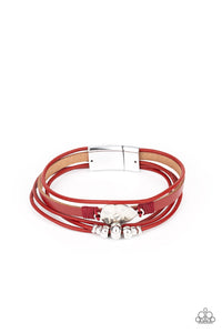 Tahoe Tourist - Red magnetic bracelet