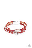 Tahoe Tourist - Red magnetic bracelet