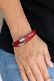 Tahoe Tourist - Red magnetic bracelet