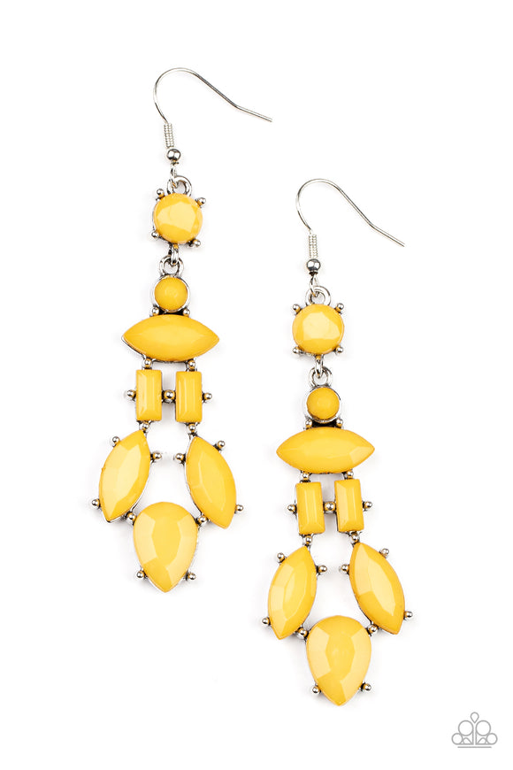 Visually Vivacious - Yellow earrings