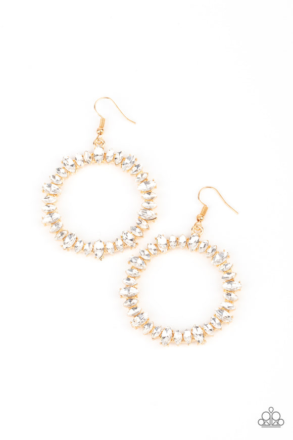 Glowing Reviews - Gold earrings