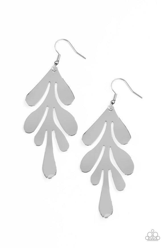 A FROND Farewell - Silver earrings