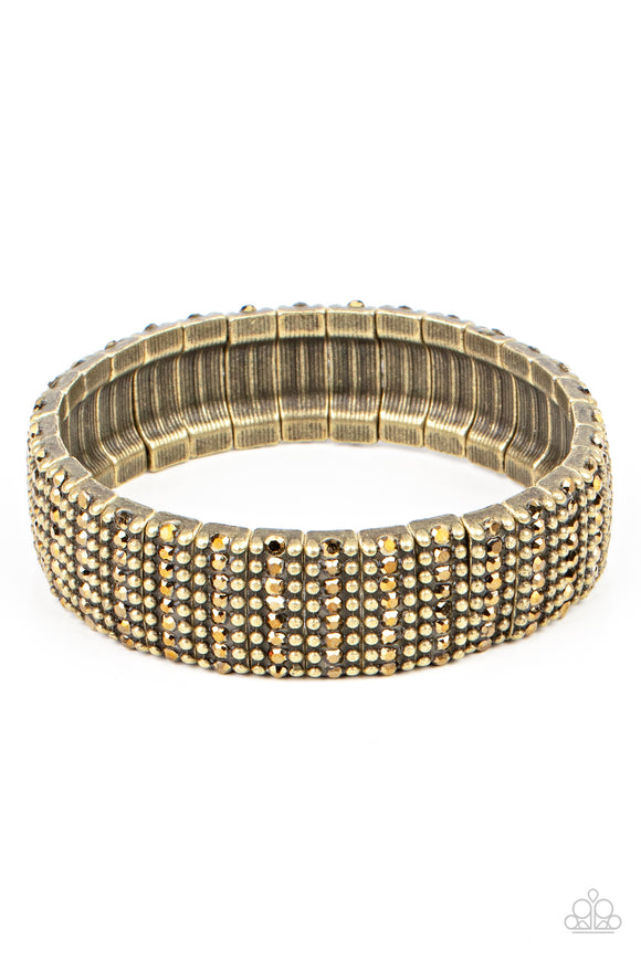 The GRIT Factor - Brass Bracelet stretchy bracelet