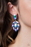 Galactic Go-Getter - Multi iridescent post earrings