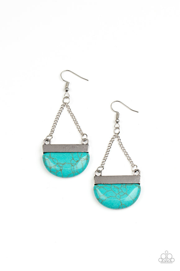 Mesa Mezzanine - Blue turquoise earrings