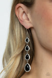 Confidently Classy - Black earrings