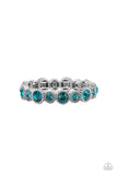 Phenomenally Perennial - Blue stretch bracelet