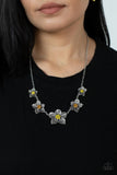 Wallflower Wonderland - Yellow necklace