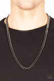 Men’s Standing Room Only - Black urban necklace