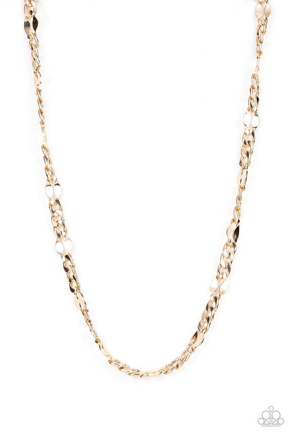 Men’s G.O.A.T - Gold urban necklace