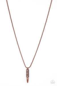 Highland Hunter - Copper urban bullet necklace