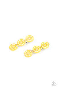 Charismatically Citrus - Yellow hair accessory