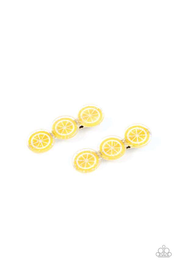 Charismatically Citrus - Yellow hair accessory