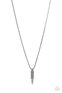 Highland Hunter - Silver urban bullet necklace