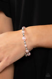 Chicly Celebrity - Pink coil bracelet