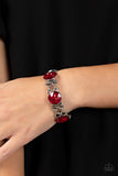 Devoted to Drama - Red stretchy bracelet