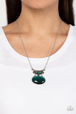 One DAYDREAM At A Time - Green moonstone necklace