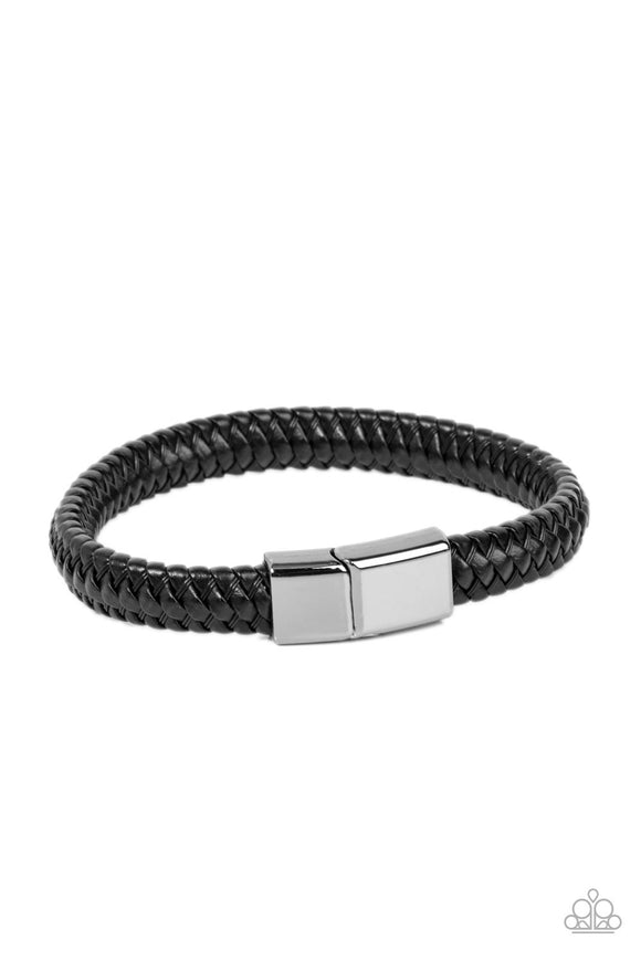 HAUTE-breaker - Black mens magnetic bracelet