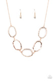 Gritty Go-Getter - Rose Gold necklace