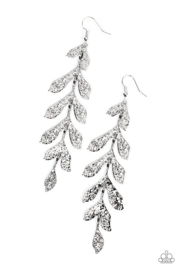 Lead From the FROND - Silver earrings