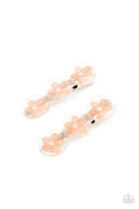 Pamper Me in Posies - Orange hair accessory