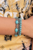 Take By SANDSTORM - Blue stretch bracelet