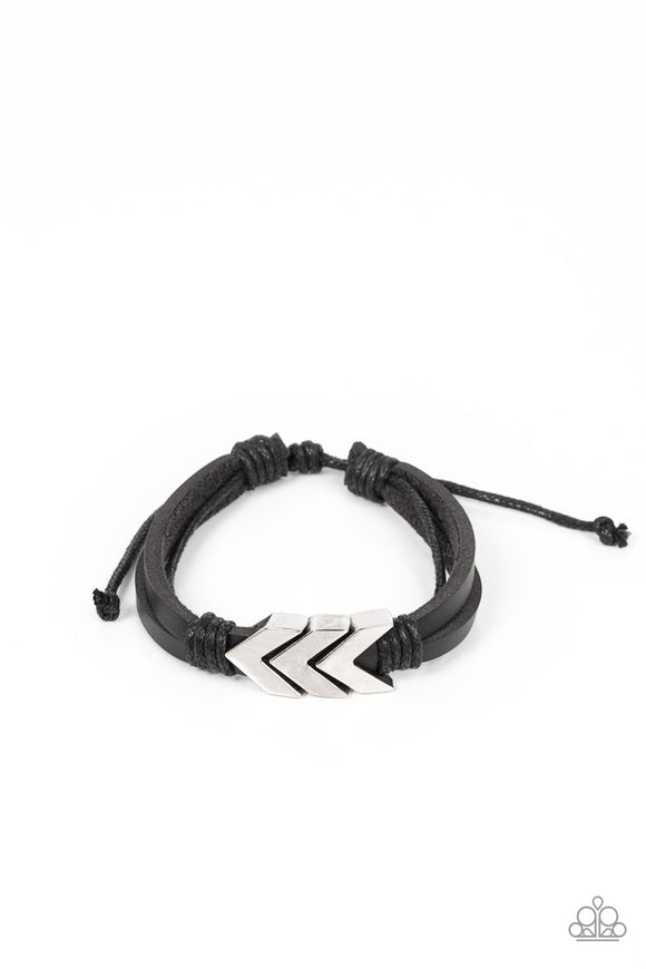 Arrow Pharaoh - Black urban bracelet