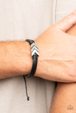 Arrow Pharaoh - Black urban bracelet