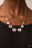 Pampered Powerhouse - Pink iridescent necklace