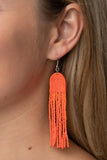 Right as RAINBOW - Orange earrings