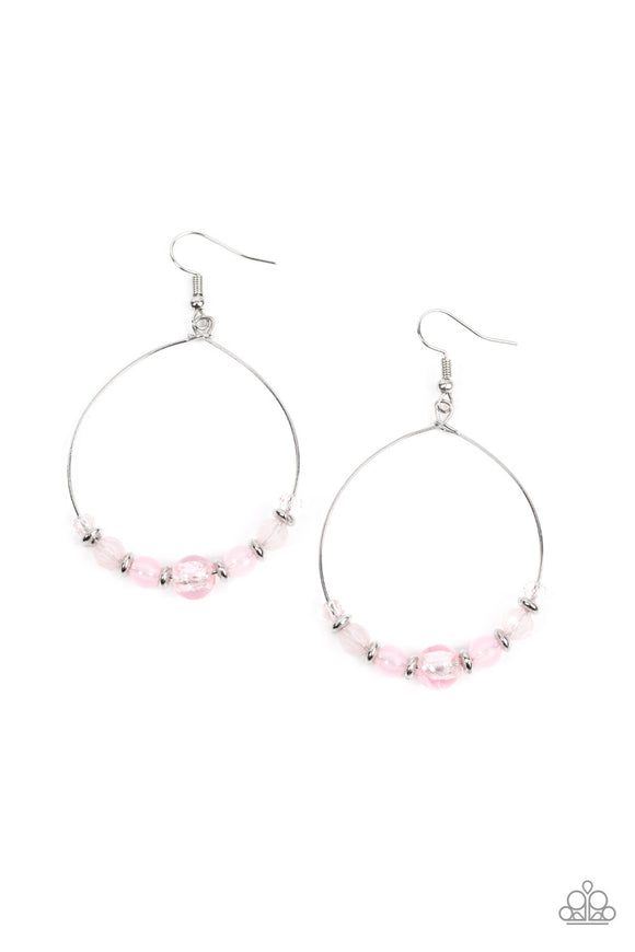 Ambient Afterglow - Pink earrings