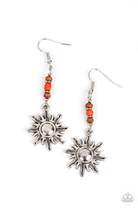 Sunshiny Days - Orange earrings