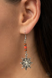 Sunshiny Days - Orange earrings