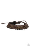 Hard to PLEATS - Brass urban bracelet