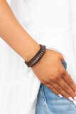 Hard to PLEATS - Brass urban bracelet