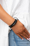 Hard to PLEATS - Black urban slipknot bracelet