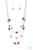 Pearlicious Pop - Purple pearl necklace