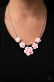 PRIMROSE and Pretty - Pink Flower necklace