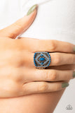 Amplified Aztec - Blue ring