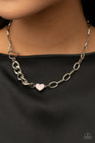 Little Charmer - Pink heart necklace