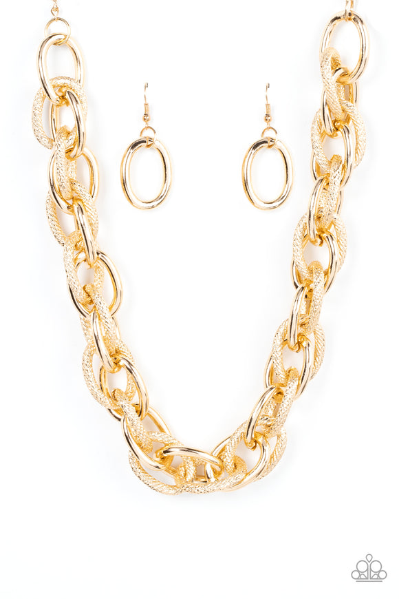 License to Chill - Gold chain necklace