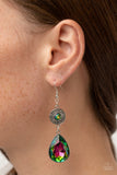 Collecting My Royalties - Multi oil spill earrings