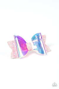 Futuristic Favorite - Pink iridescent hair accessory