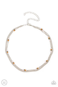 Bountifully Beaded - Multi choker necklace